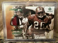 Garrison Hearst [Prime Green] Football Cards 2022 Panini Luminance Vintage Materials Prices