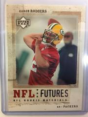 Aaron Rodgers Football Cards 2005 Upper Deck NFL Rookie Materials Prices