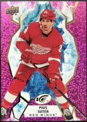Pius Suter [Lavender] #4 Hockey Cards 2021 Upper Deck Ice Prices