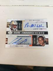 Deuce McAllister, Chris Perry Football Cards 2004 Upper Deck Foundations Dual Endorsements Prices