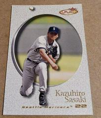 Kazuhiro Sasaki #61 Baseball Cards 2001 Fleer Futures Prices