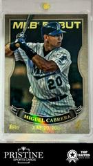 Miguel Cabrera [Gold] Baseball Cards 2016 Topps MLB Debut Prices