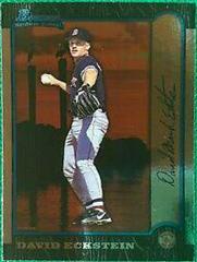 David Eckstein #421 Baseball Cards 1999 Bowman International Prices