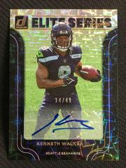 Kenneth Walker III [Autograph] Football Cards 2022 Panini Donruss The Elite Series Rookies Prices