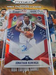 Jonathan Kuminga [Red] #PRA-JKU Basketball Cards 2021 Panini Chronicles Phoenix Rookie Autographs Prices
