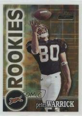 Peter Warrick Football Cards 2000 Topps Finest Prices