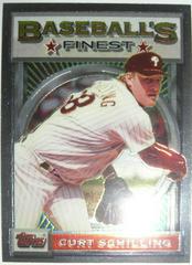 Curt Schilling #10 Baseball Cards 1993 Finest Prices