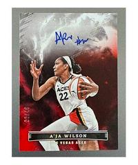 A'ja Wilson [Red] #JA-AJW Basketball Cards 2023 Panini Origins WNBA Jersey Autographs Prices