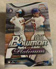 Blaster Box Baseball Cards 2021 Bowman Platinum Prices