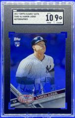 Aaron Judge #CAAU-AJ Baseball Cards 2017 Topps Clearly Authentic Autographs Prices