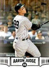 Aaron Judge [Gold] #AJ-2 Baseball Cards 2018 Topps Aaron Judge Highlights Prices