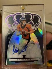 Drew Lock [Autograph Purple] Football Cards 2019 Panini Chronicles Crown Royale Prices