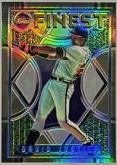 David Justice [Refractor] #98 Baseball Cards 1995 Finest Prices