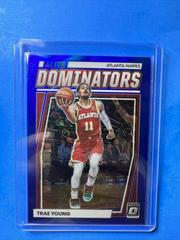 Trae Young [Blue] Basketball Cards 2022 Panini Donruss Optic Elite Dominators Prices
