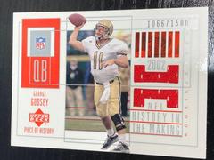 George Godsey [Game Jersey] #144 Football Cards 2002 Upper Deck Piece of History Prices