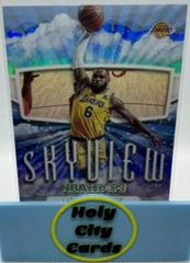 LeBron James [Winter Holo] Basketball Cards 2022 Panini Hoops Skyview Prices