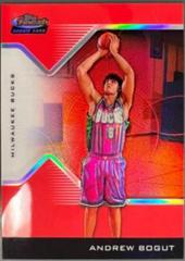 Andrew Bogut [Red Refractor] Basketball Cards 2005 Finest Prices