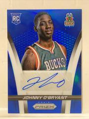 Johnny O'Bryant [Purple Prizm] Basketball Cards 2014 Panini Prizm Rookie Autographs Blue Prices