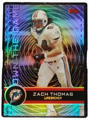 Zach Thomas #OTG-ZT Football Cards 2007 Topps Own the Game Prices