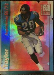 Fred Taylor [Aspirations] #128 Football Cards 1999 Panini Donruss Elite Prices