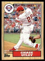 Chase Utley #TM-38 Baseball Cards 2012 Topps 1987 Minis Prices