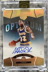 Magic Johnson [Gold] Basketball Cards 2021 Panini Eminence Autographs Prices
