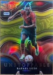 Rafael Leao [Gold] Soccer Cards 2022 Panini Select FIFA Unstoppable Prices