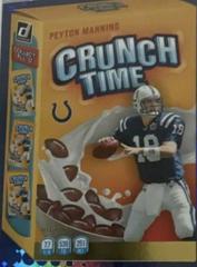Peyton Manning [Galactic] #CT-8 Football Cards 2022 Panini Donruss Crunch Time Prices