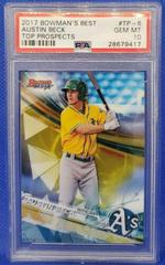 Austin Beck #TP-6 Baseball Cards 2017 Bowman's Best Top Prospects Prices