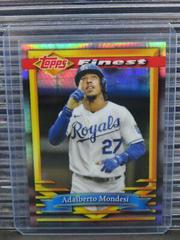 Adalberto Mondesi [Prism Refractor] #6 Baseball Cards 2021 Topps Finest Flashbacks Prices