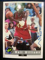Walt Williams #2 Basketball Cards 1992 Classic Draft Picks Prices