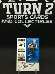Christian McCaffrey [Autograph Championship Ticket] #311 Football Cards 2017 Panini Contenders Prices