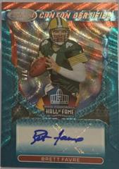 Brett Favre [Teal Etch] Football Cards 2022 Panini Certified Canton Signatures Prices