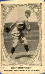 John Morrison Baseball Cards 1922 Neilson's Chocolate Type I Prices