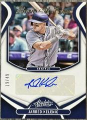 Jarred Kelenic [Retail] #MOF-JK Baseball Cards 2022 Panini Absolute Marks of Fame Autographs Prices
