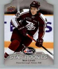 Nick Lardis Hockey Cards 2022 Upper Deck CHL 2021-22 Star Rookies Prices