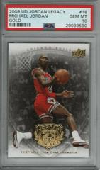 Michael Jordan [Gold] #18 Basketball Cards 2009 Upper Deck Jordan Legacy Prices
