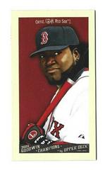 David Ortiz [Mini] Baseball Cards 2009 Goodwin Champions Prices