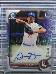 Gavin Stone [Speckle Refractor] #CPA-GS Baseball Cards 2022 Bowman Chrome Prospect Autographs Prices