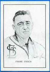 Frank Frisch Baseball Cards 1950 Callahan Hall of Fame Prices