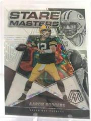 Aaron Rodgers [White] Football Cards 2022 Panini Mosaic Stare Masters Prices
