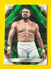 Andrade [Green] #5 Wrestling Cards 2019 Topps WWE Undisputed Prices
