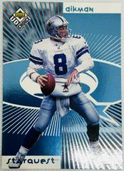 Troy Aikman [Blue] #8 Football Cards 1998 Upper Deck UD Choice Starquest Prices