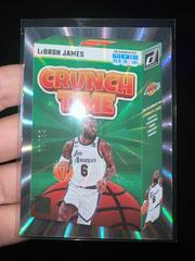 LeBron James [Laser] #2 Basketball Cards 2023 Panini Donruss Crunch Time Prices