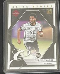 Serge Gnabry [Gold Press Proof] Soccer Cards 2021 Panini Donruss Road to Qatar Elite Series Prices