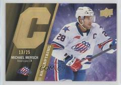 Michael Mersch [Gold] #L-2 Hockey Cards 2021 Upper Deck AHL Captains Prices