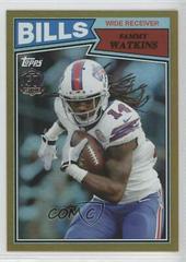 Sammy Watkins [Gold Border] #T60-SW Football Cards 2015 Topps 60th Anniversary Prices