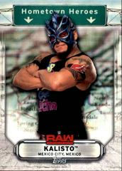 Kalisto #HH-46 Wrestling Cards 2019 Topps WWE RAW Hometown Heroes Prices