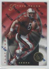 Steve Young [Platinum Red] #4 Football Cards 1997 Pinnacle Totally Certified Prices