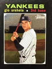Gio Urshela [Chrome] #8 Baseball Cards 2020 Topps Heritage Prices